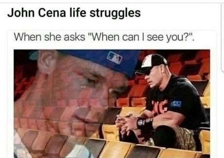 John Cena Life Struggles