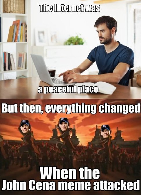The Internet Was A Peaceful PlaceThe Internet Was A Peaceful Place