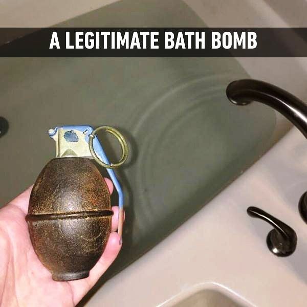A Legitimate Bath Bomb
