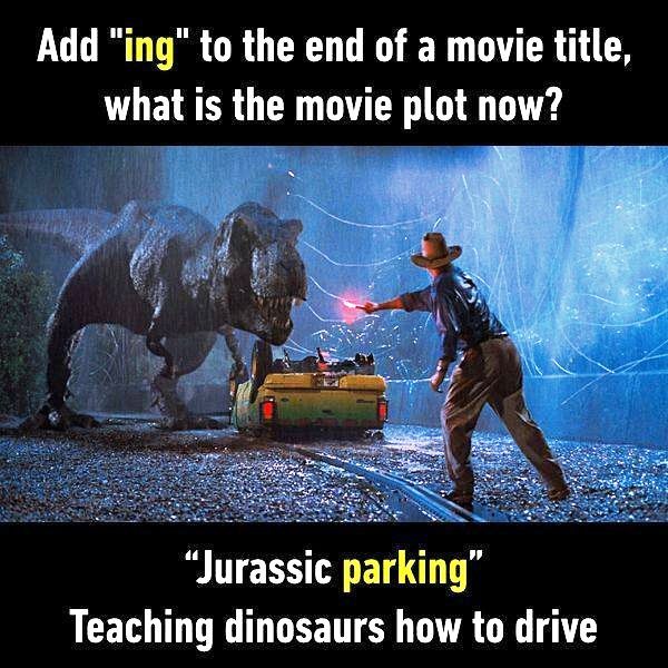 Add ING To The End Of A Movie Title