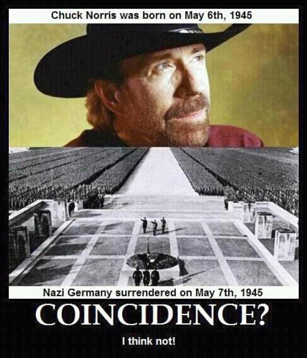 Chuck Norris Was Born On May 6th