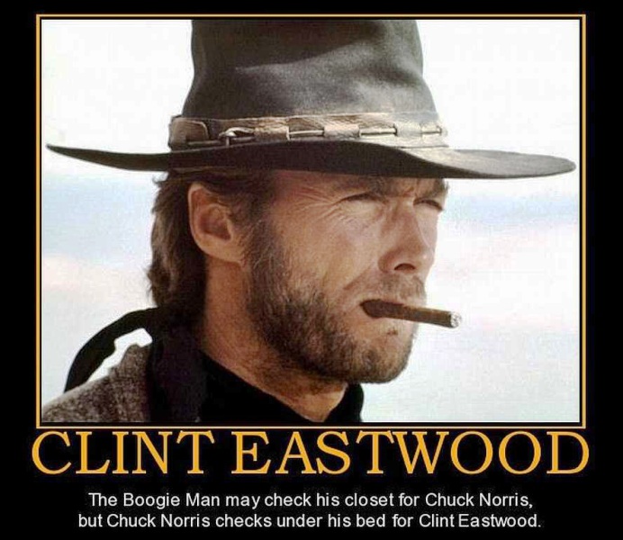 Clint Eastwood The Boogie Man May Check