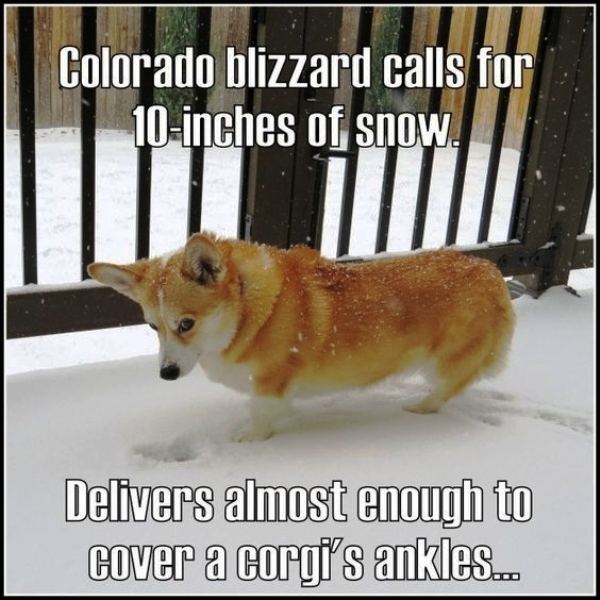 Colorado Blizzard Calls For 10 Inches