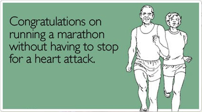 Congratulations On Running A Marathon