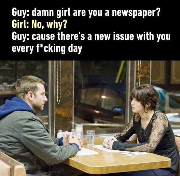 Damn Girl Are You A Newspaper