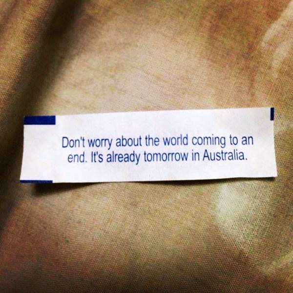Dont Worry About The World Coming