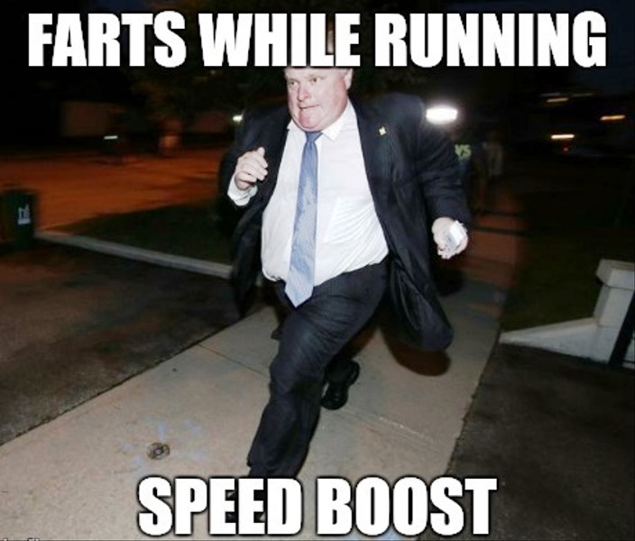 Farts While Running