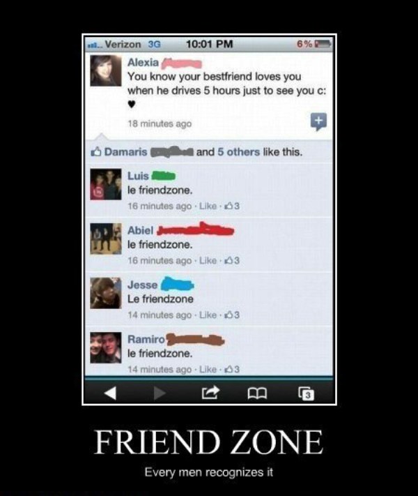 Friend Zone Every Men Recognizes It