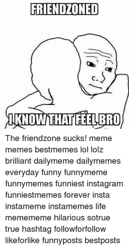 Friendzoned I Know That Feel Bro