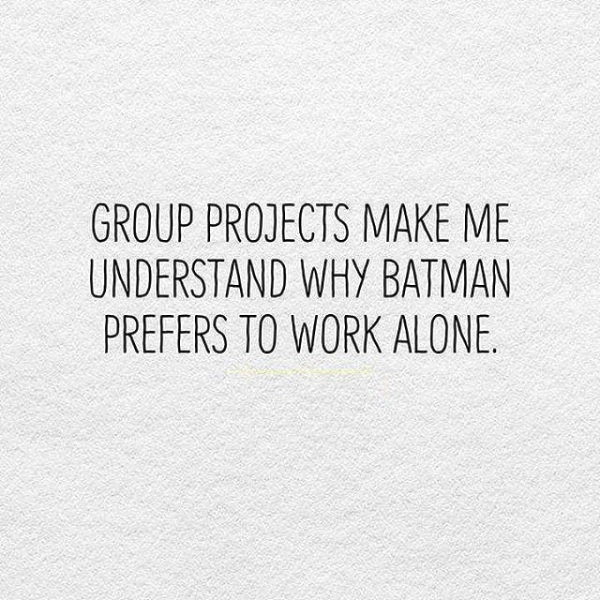 Group Projects Makes Me Understand