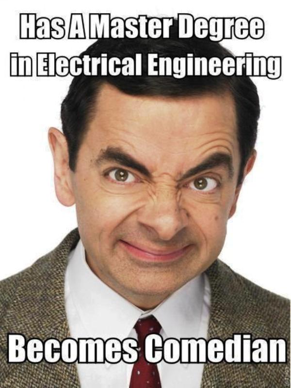 Has A Master Degree In Electrical Engineering