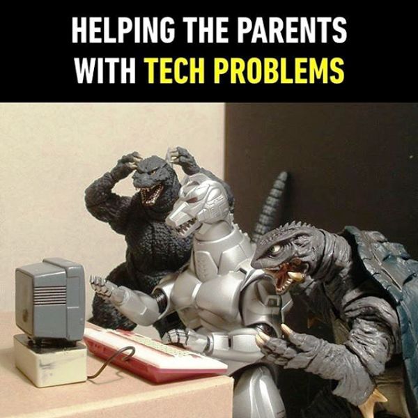 Helping The Parents With Tech Problems