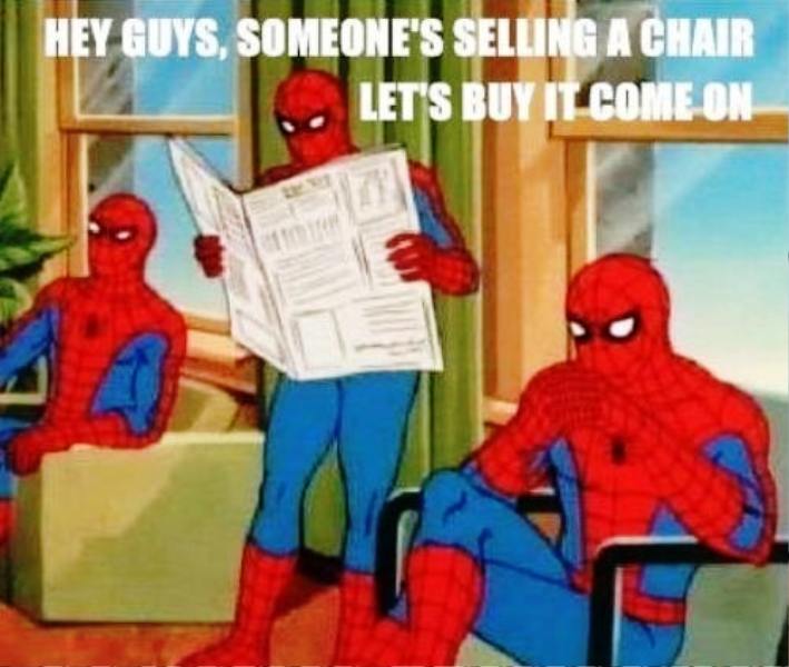 Hey Guys, Someones Selling A Chair