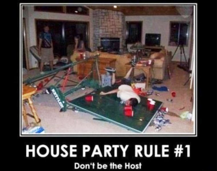 House Party Rule No 1
