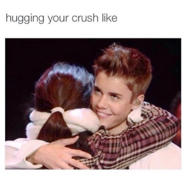 Hugging Your Crush Like
