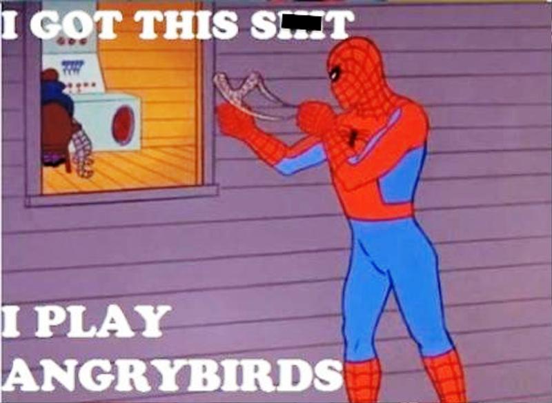 I Play Angrybirds