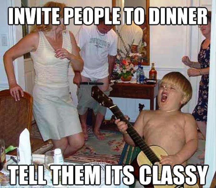 Invite People To Dinner