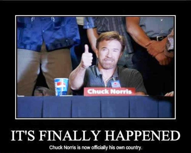 Its Finally Happened Chuck Norris