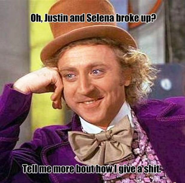Oh Justin And Selena Broke Up