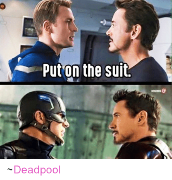 Put On The Suit