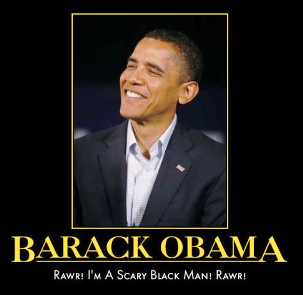 Rawr Im Scary Black Man