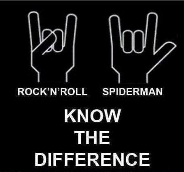 Rock N Roll Vs Spiderman
