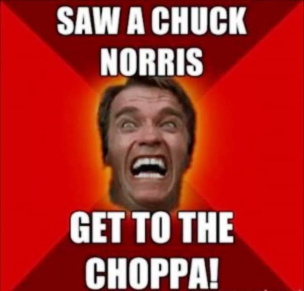 Saw A Chuck Norris