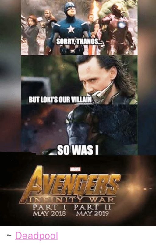 Sorry Thanos