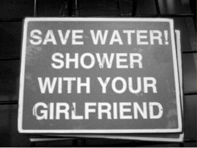 Save Water Shower With Your Girlfriend