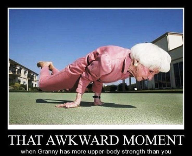 That Awkward Moment When Granny