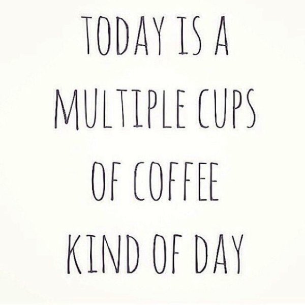 Today Is A Multiple Cups