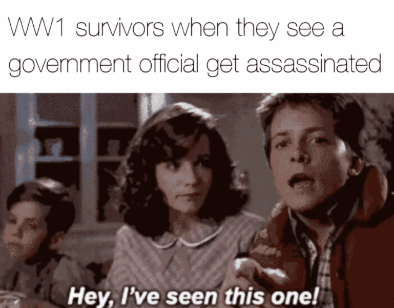 WW1 Survivors When They See A Government