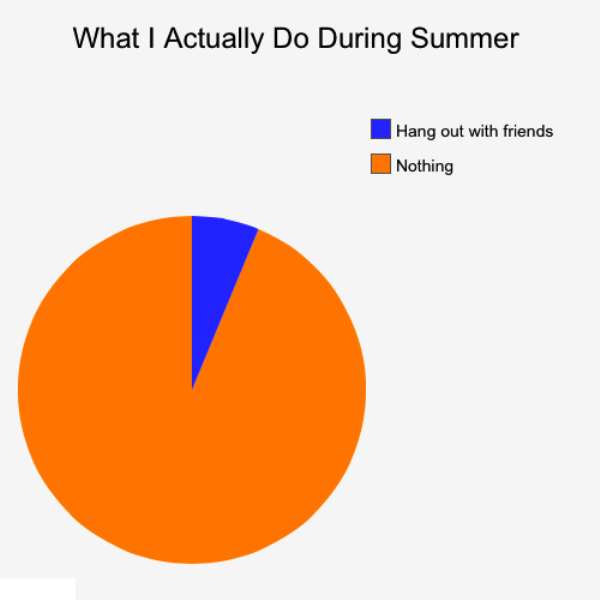 What I Actually Do During Summer