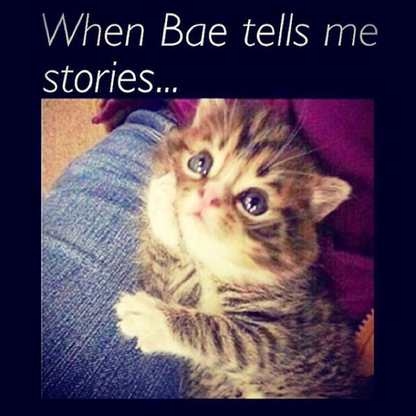 When Bae Tells Me Stories