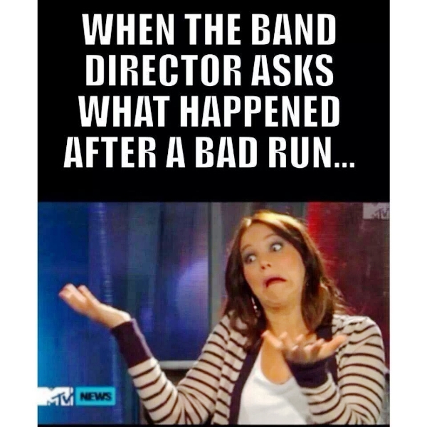 When The Band Director Asks