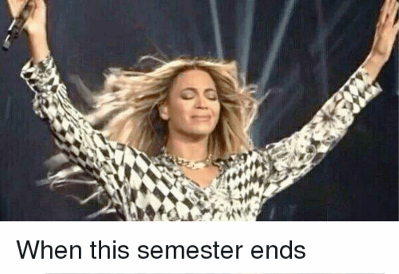 When This Semester Ends