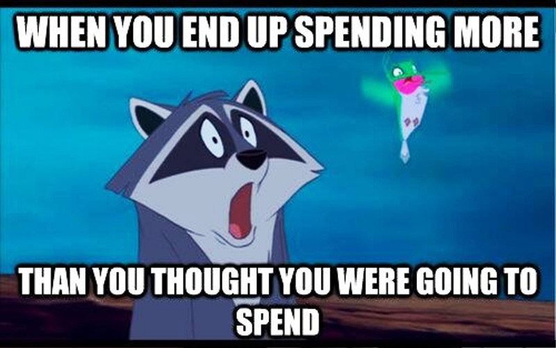 When You End Up Spending More