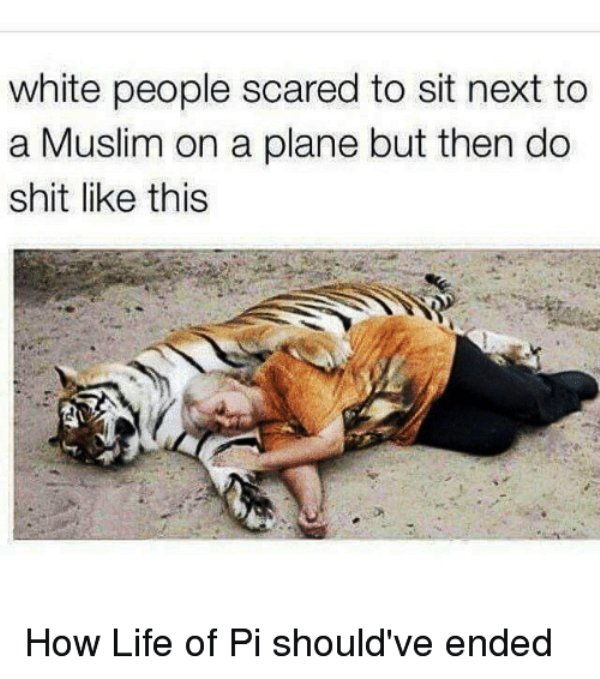 White People Scared To Sit Next