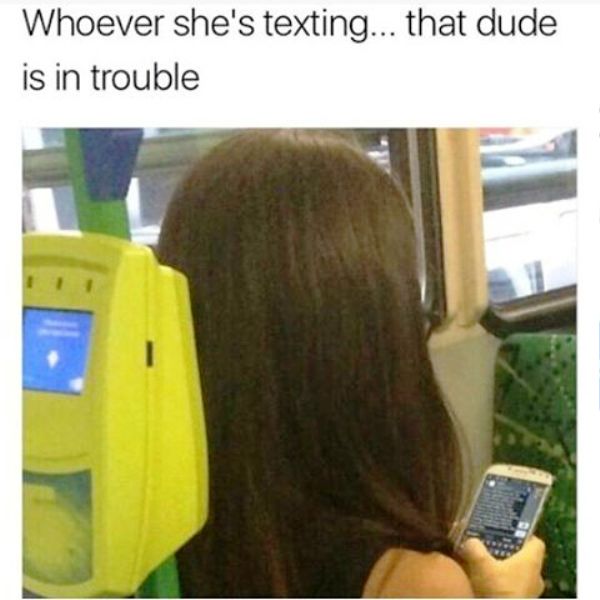 Whoever She Texting