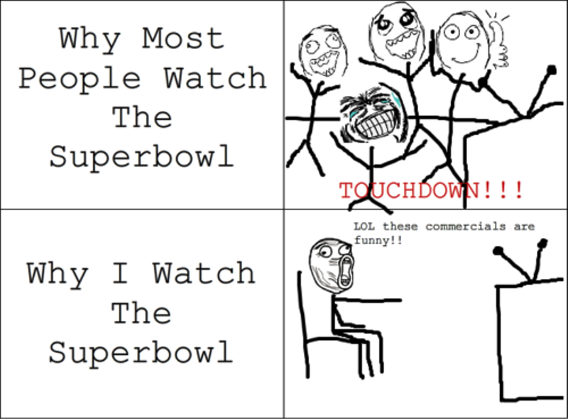 Why Most People Watch The Superbowl