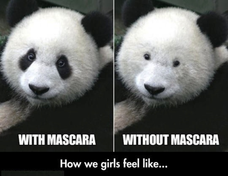 With Mascara Or Without Mascara