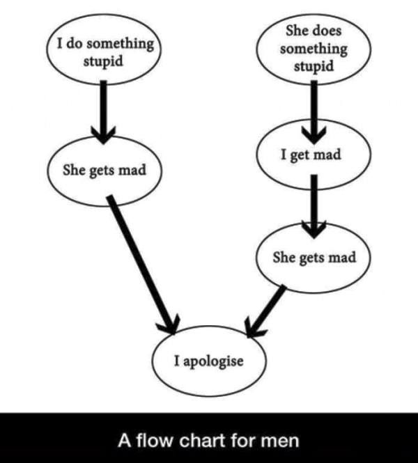 A Flow Chart For Men