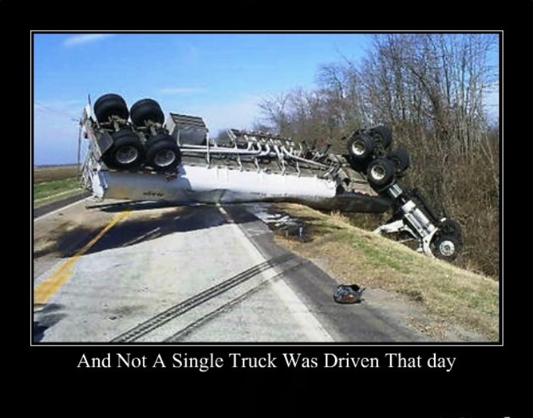 And Not A Single Truck Was Driven That Day