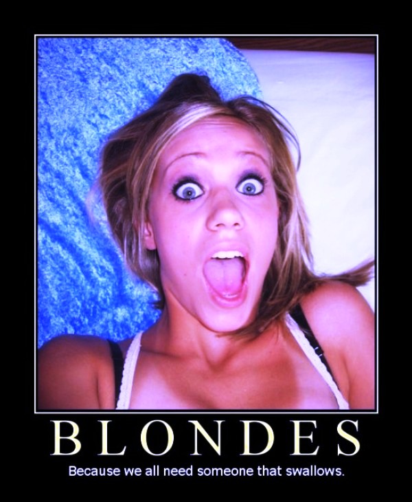 Blondes Because We All Need Someone