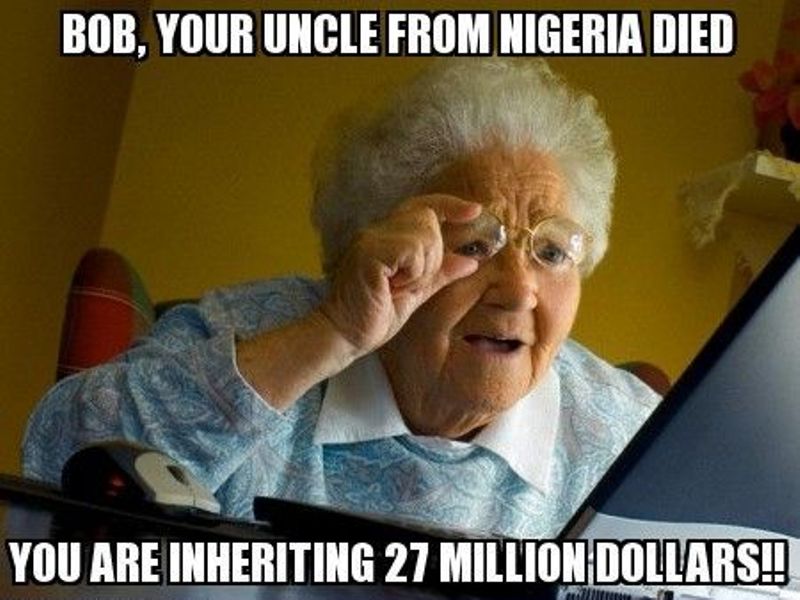 Bob Your Uncle From Nigeria Died