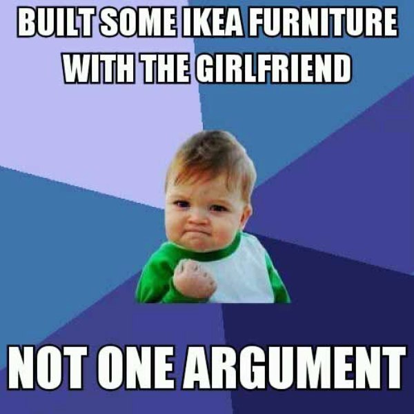 Built Some IKEA Furniture