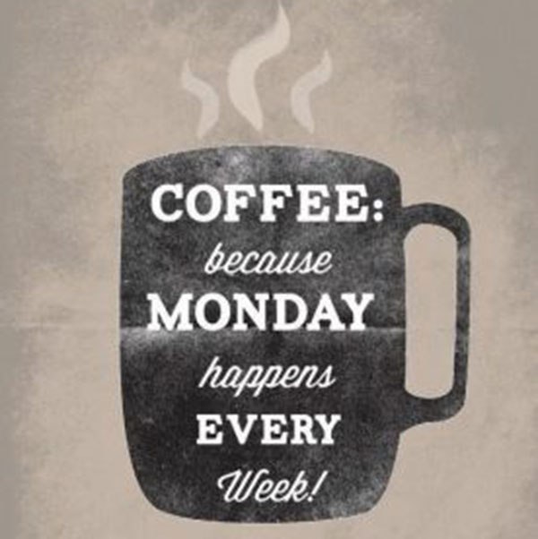 Coffee Because Monday Happens Every Week