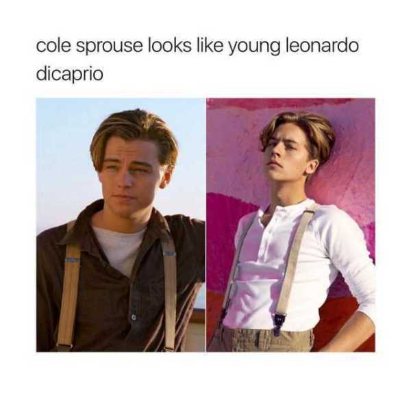 Cole Sprouse Looks Like Young Leonardo