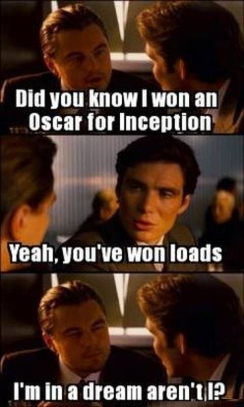 Did You Know I Won An Oscar