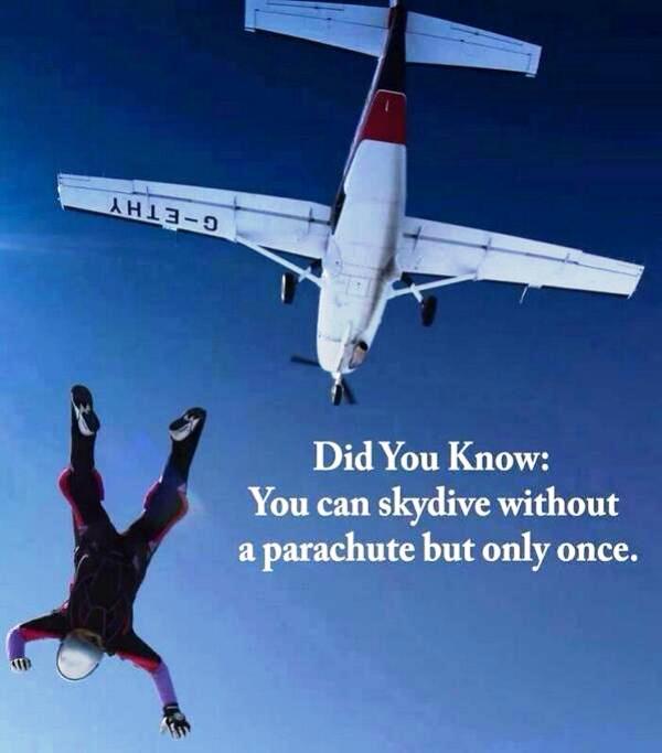 Did You Know You Can Skydive